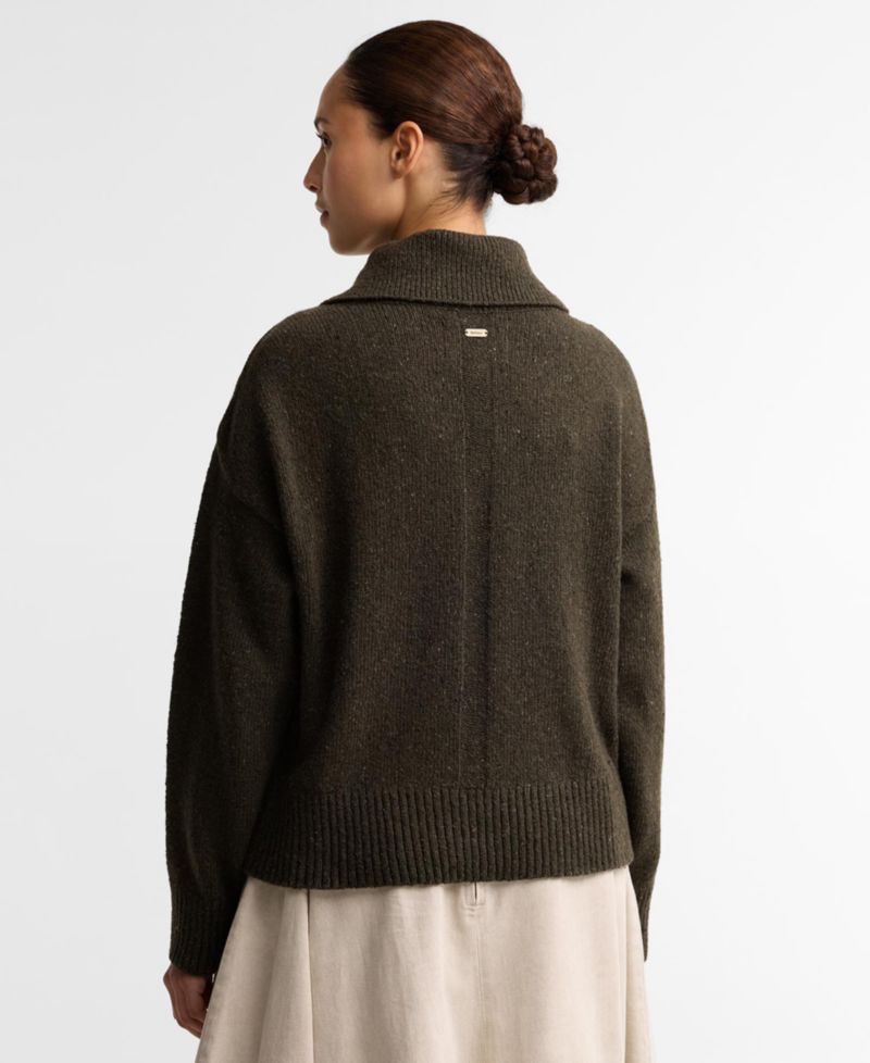 Women's Lavensdale HZ Funnel Neck Wool-Blend Pullover