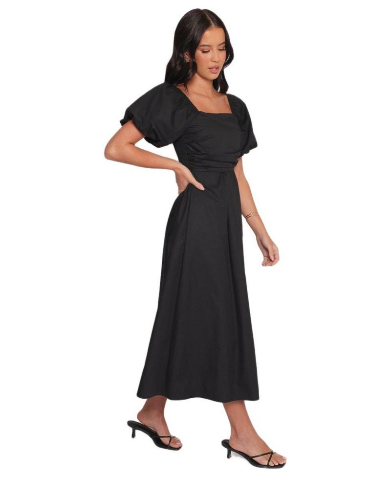 Women's Clo Puff Sleeve Dress