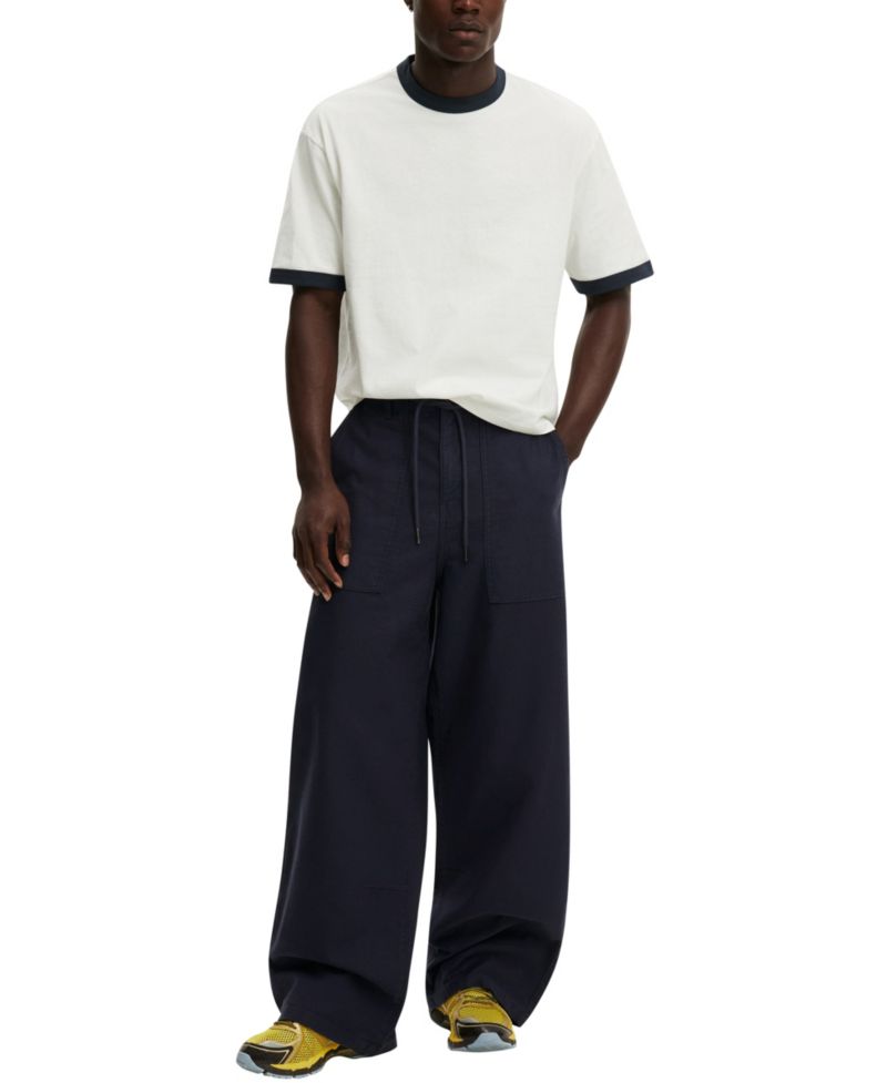 Men's Super Baggy Utility Slub Pants
