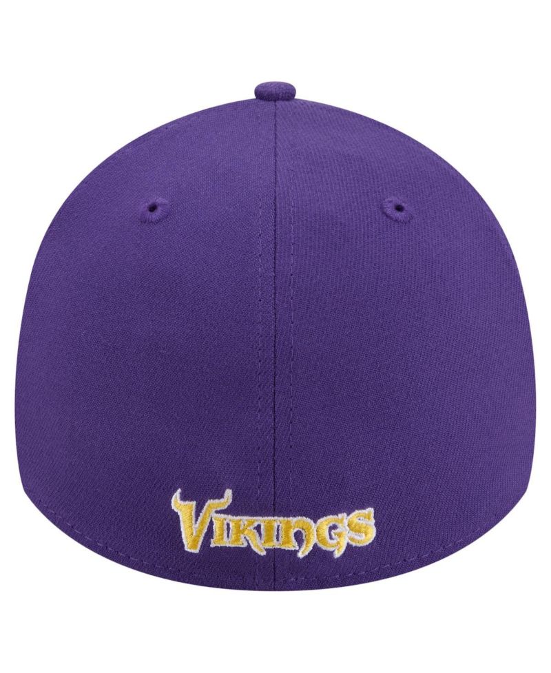 Men's Purple Minnesota Vikings Core Team 39THIRTY Flex Hat