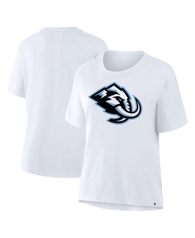 Women's White Utah Mammoth Primary Logo Legacy T-Shirt
