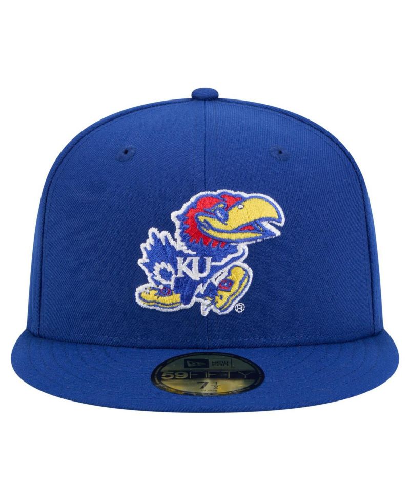 Men's Royal Kansas Jayhawks Vault 59FIFTY Fitted Hat