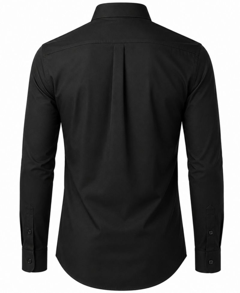 Men' Slim Fit Long Sleeve Stretch Dress Shirt