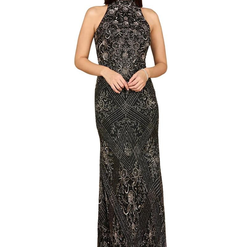 Women's Halter Neck Beaded Dress