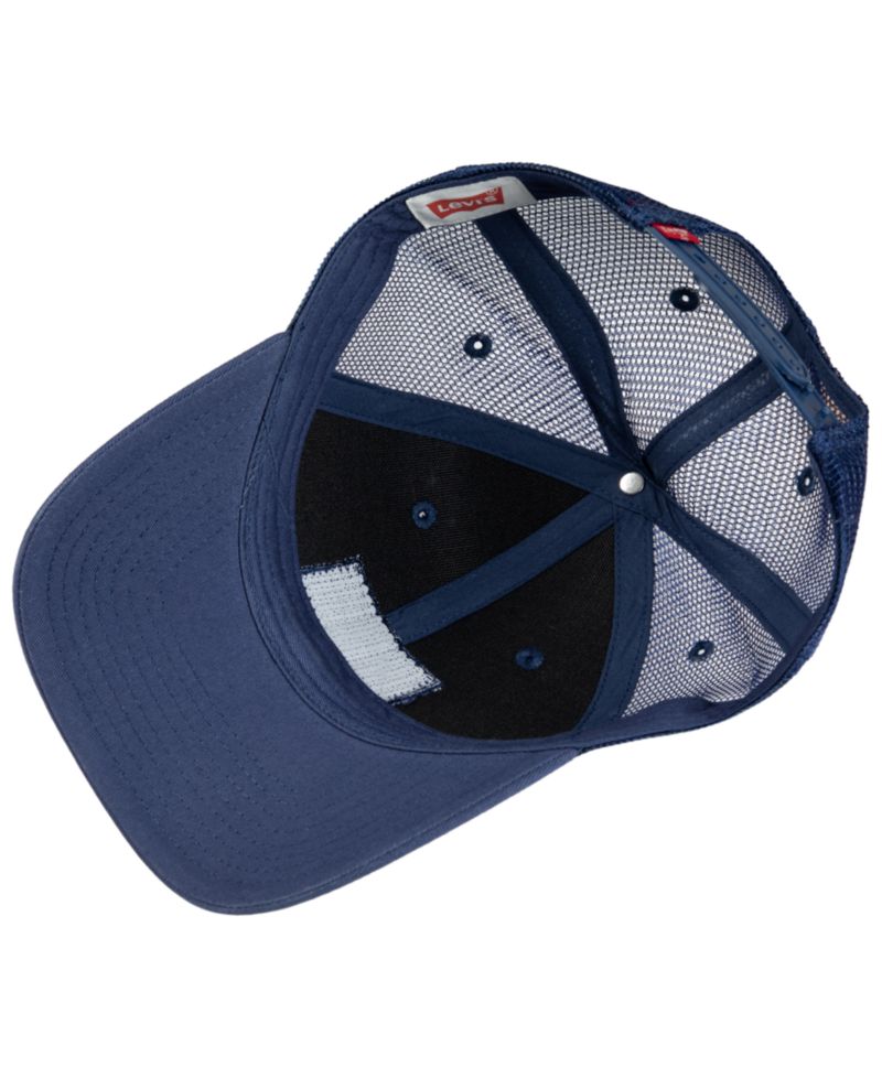 Men's Double Horse Snapback Trucker Hat