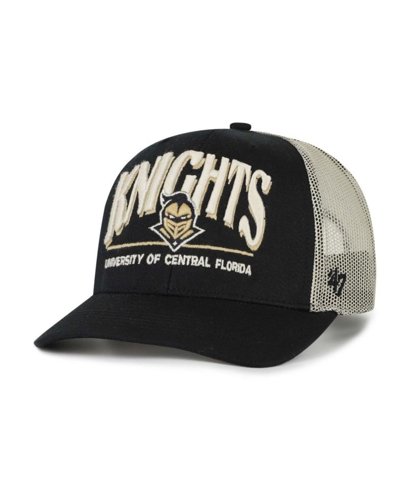 Men's Black UCF Knights Arid Adjustable Trucker Hat