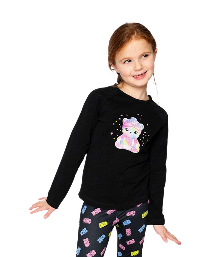 Big Girls Raglan Cotton T-Shirt
