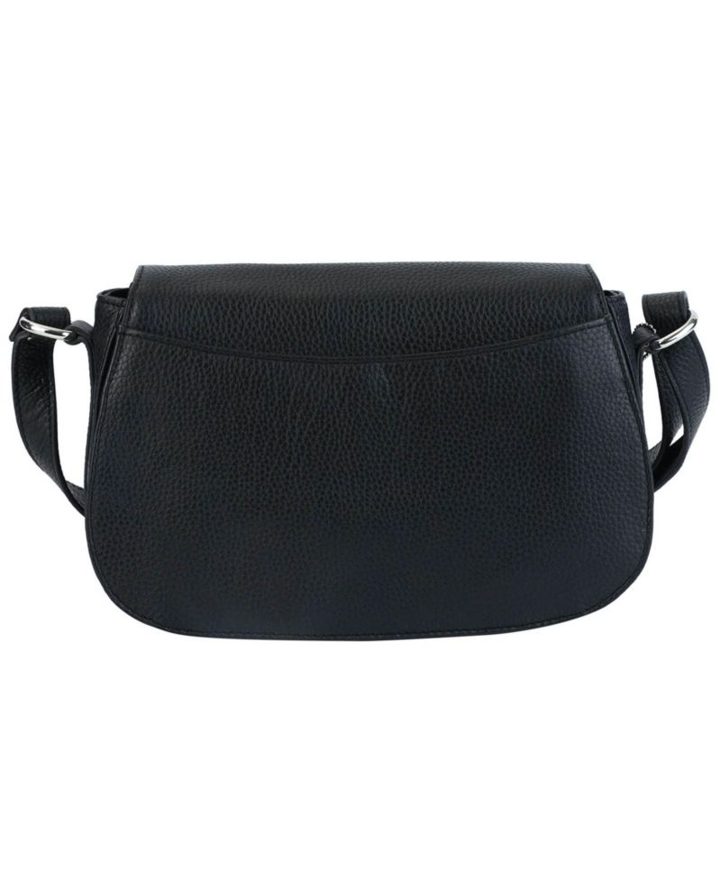 Pebbled Isabella Leather Crossbody Handbag