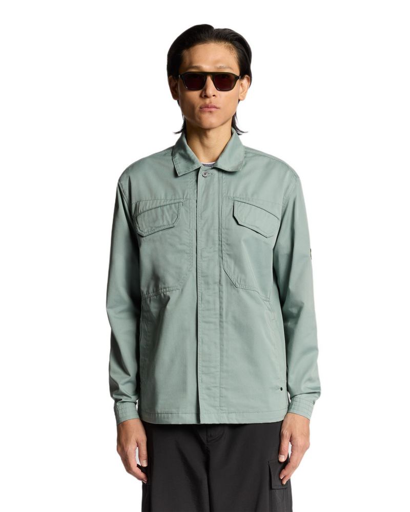 Men's Long Sleeve Multi Pocket Overshirt