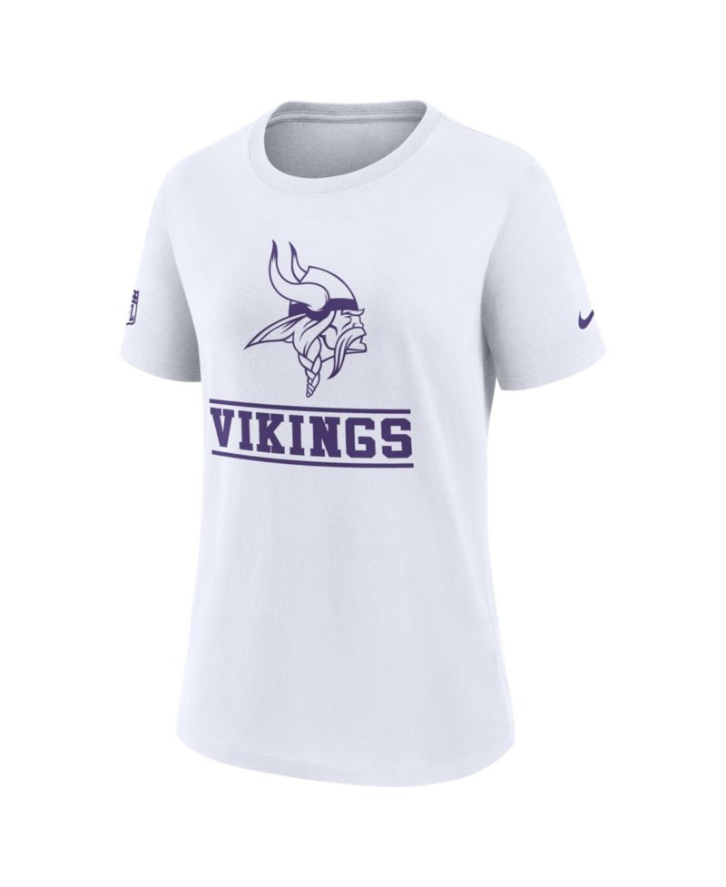 Women's White Minnesota Vikings Sideline Alt Dri-FIT T-Shirt
