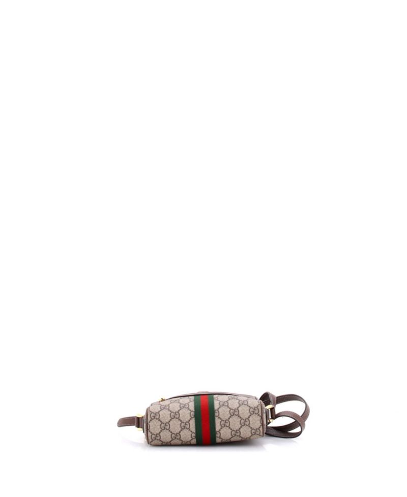 Mini Ophidia Shoulder Bag GG Coated Canvas
