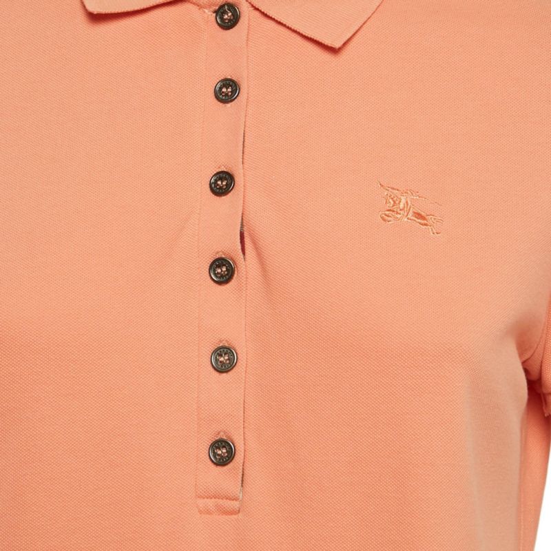 Women's ange Logo Embroidered Cotton Polo T-Shirt