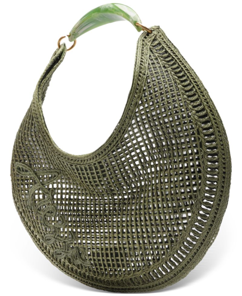 Isla Medium Snap-Button Shoulder Bag