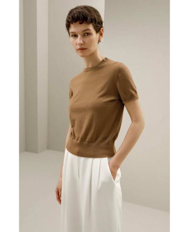 Women's Cashmere Round Neck Sweater
