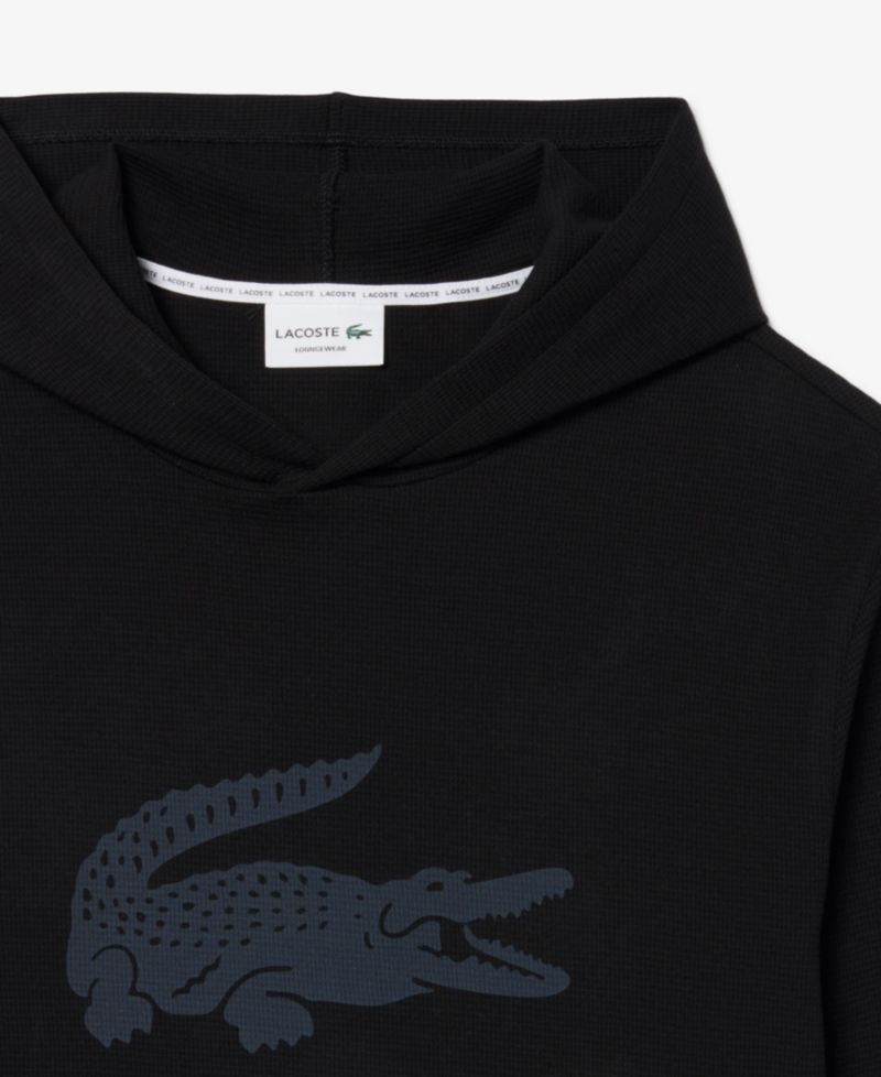 Men's Sleep Waffle-Knit Graphic Hoodie