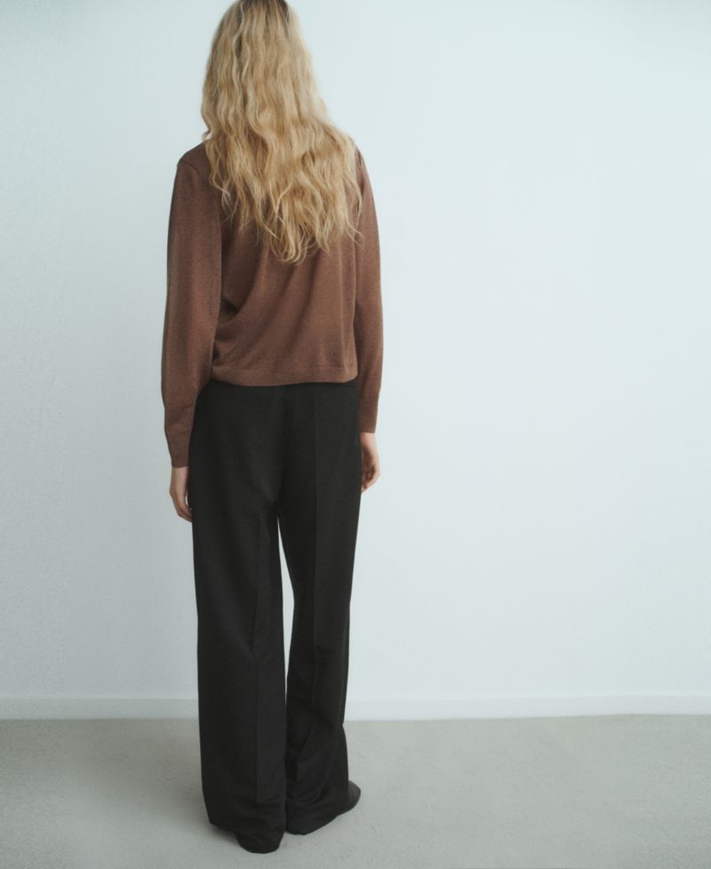 Women's Foulard Fine-Knit Cardigan