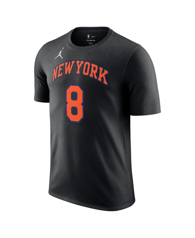 Men's and Women's OG Anunoby Black New York Knicks Name & Number T-Shirt