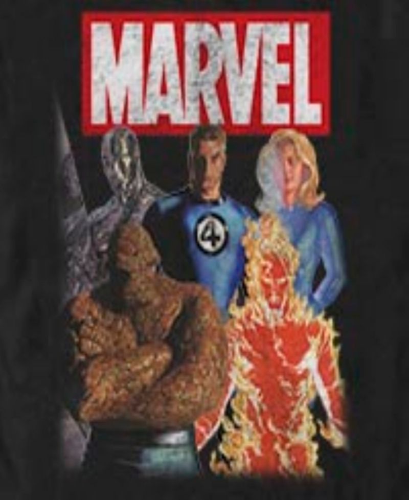 Men's Marvel Team F4 Short Sleeve T-Shirt