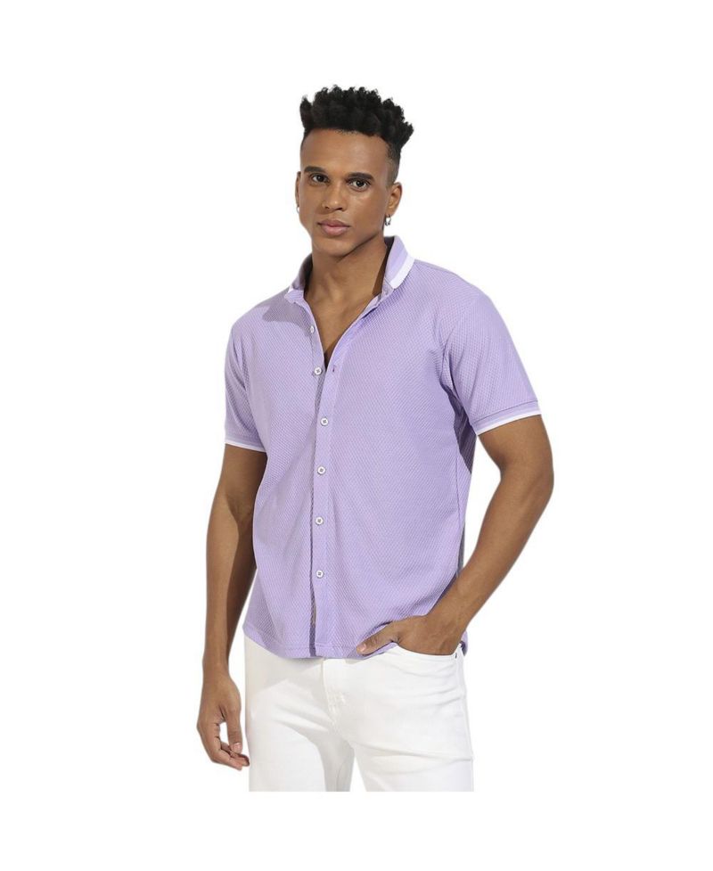 Men's Honeycomb Knit Shirt
