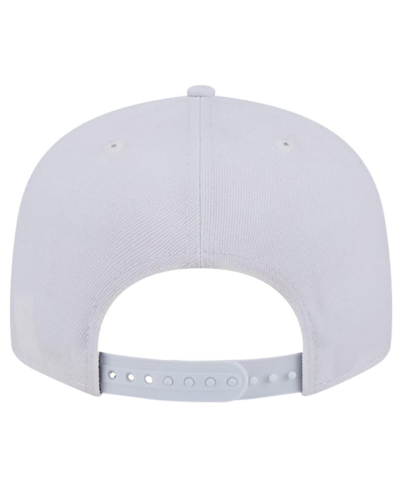 Men's Seattle Seahawks Main White on White 9FIFTY Snapback Hat
