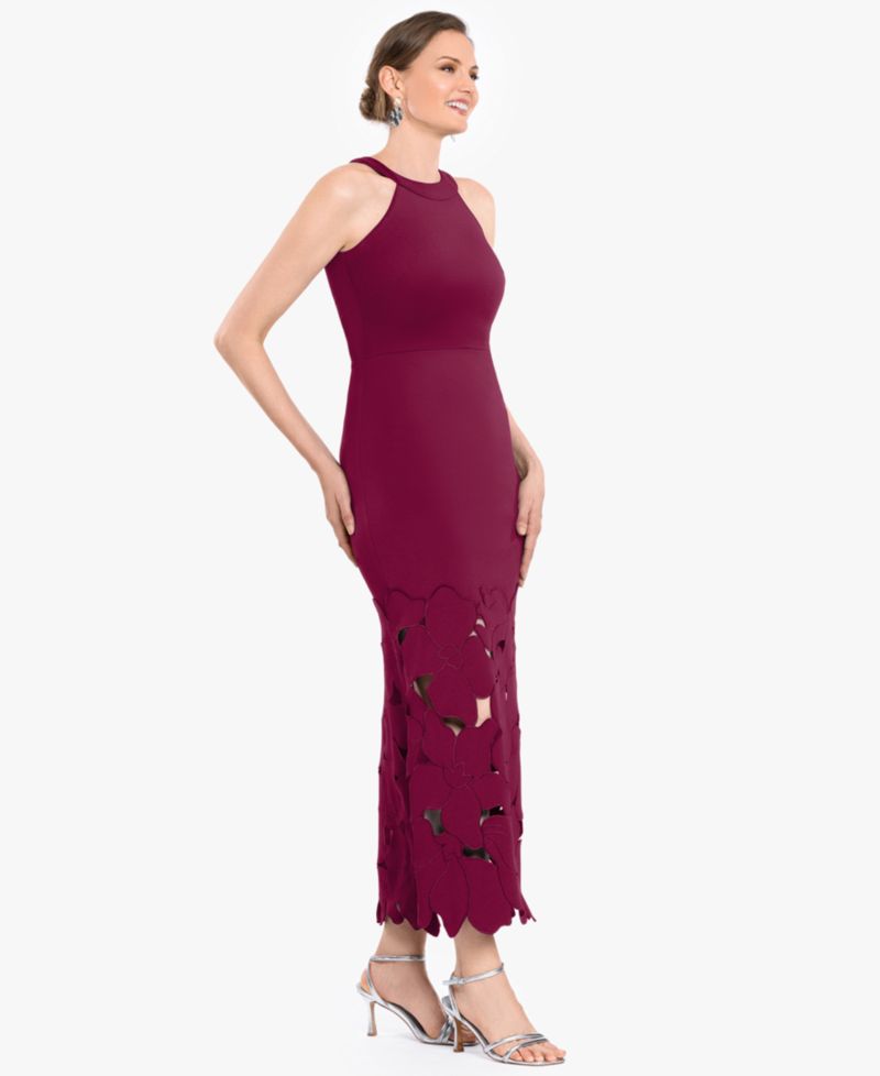 Petite Sleeveless Halter Neck Dress