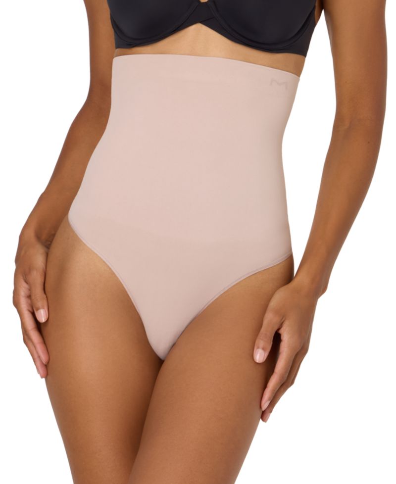 Women's Seamless Firm Control High Waist Thong DMS835