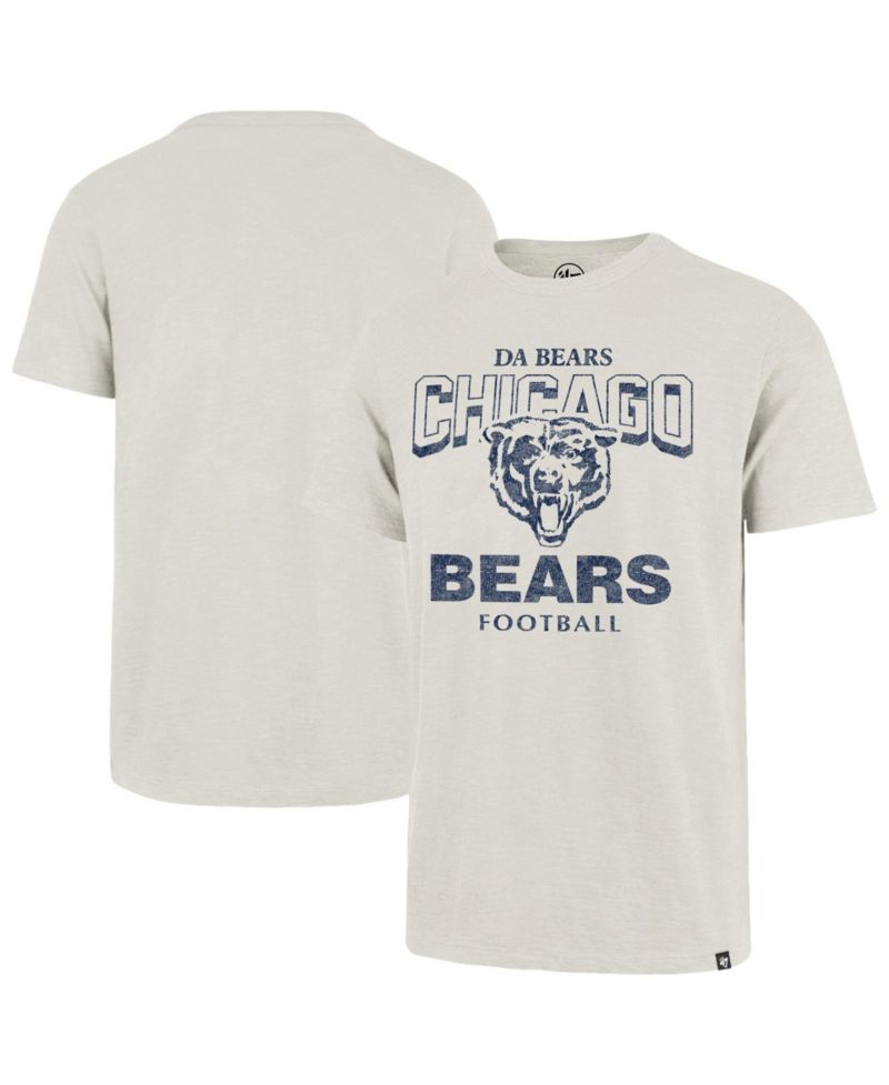 Men's Natural Chicago Bears Head On Scrum T-Shirt