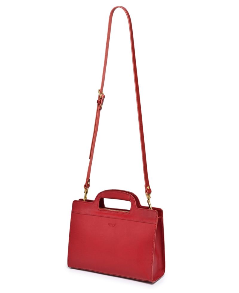 Women's Genuine Leather Sleek Creek Crossbody Bag