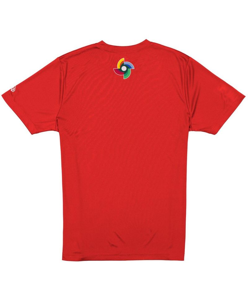 Men's Red Japan Baseball 2026 World Baseball Classic Country T-Shirt