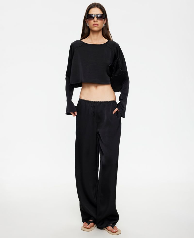 Women's Straight-Leg Pull-On Pants