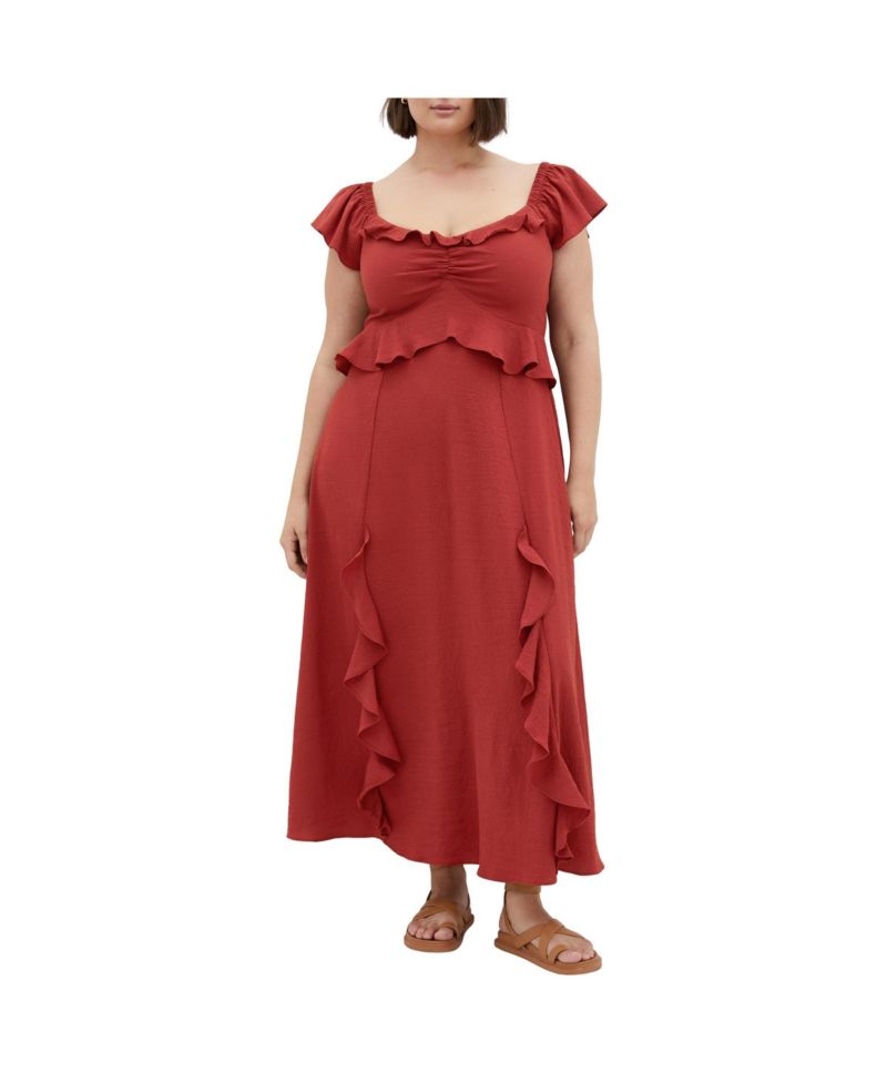 Women's Fee Frill Maxi Dress