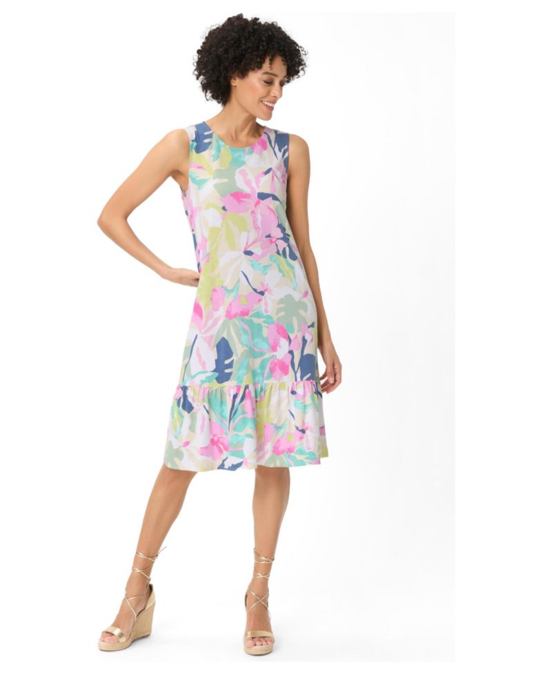 Women's Floral Sleeveless Dress