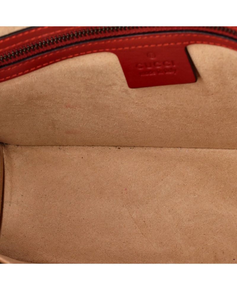 Small Queen Margaret Top Handle Bag Colorblock Leather