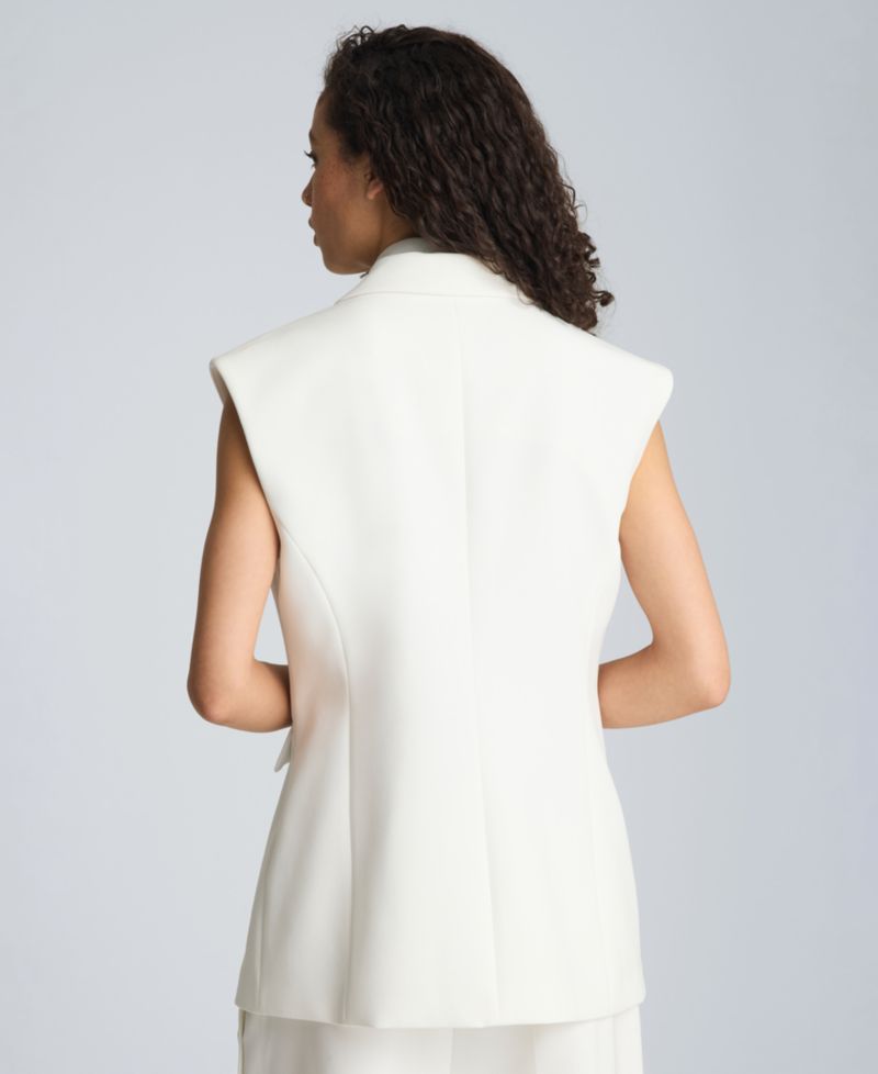 Women's Sleeveless Vest with Removable Sheer Shirt