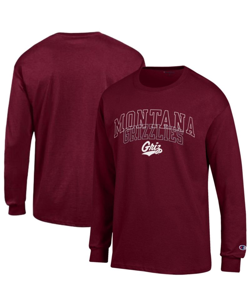 Men's Montana Grizzlies Classic Fit Long-Sleeve T-Shirt