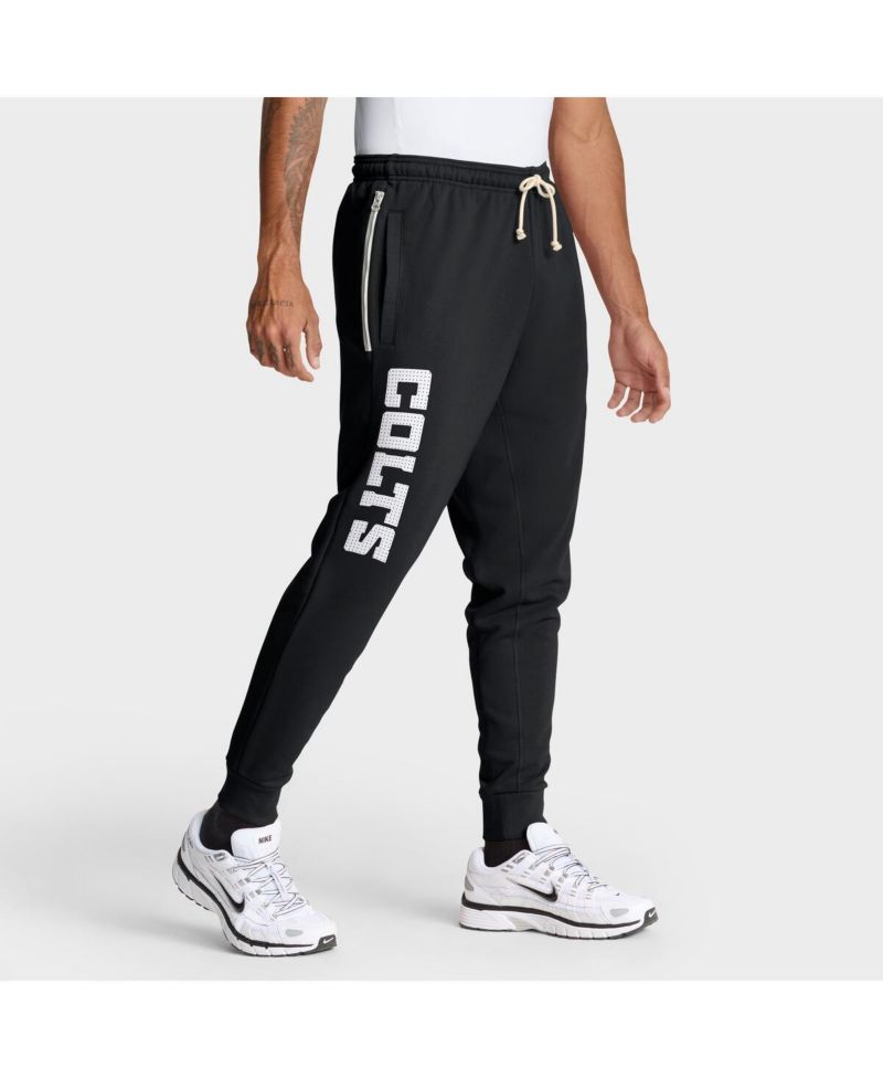 Men's Black Indianapolis Colts Sideline Standard Issue Ground Game Dri-FIT Taper Pants