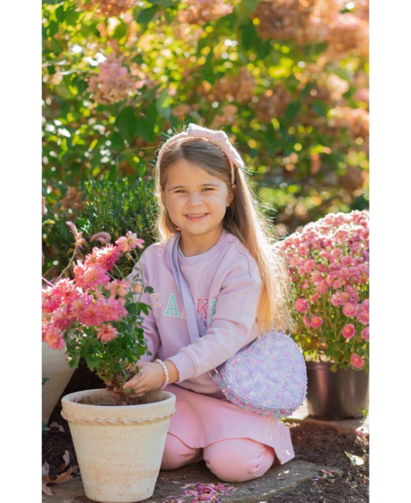 Little Girls Little/Big Sparkle Sweatshirt