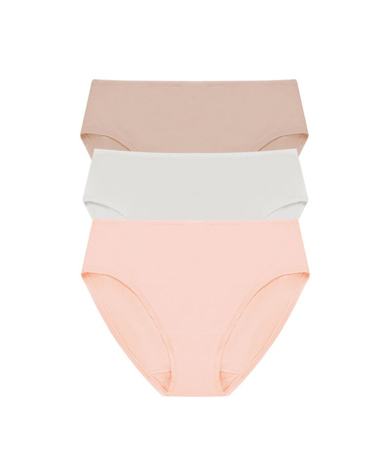 Women's Bliss Bare Cotton Hipster 3 Pack