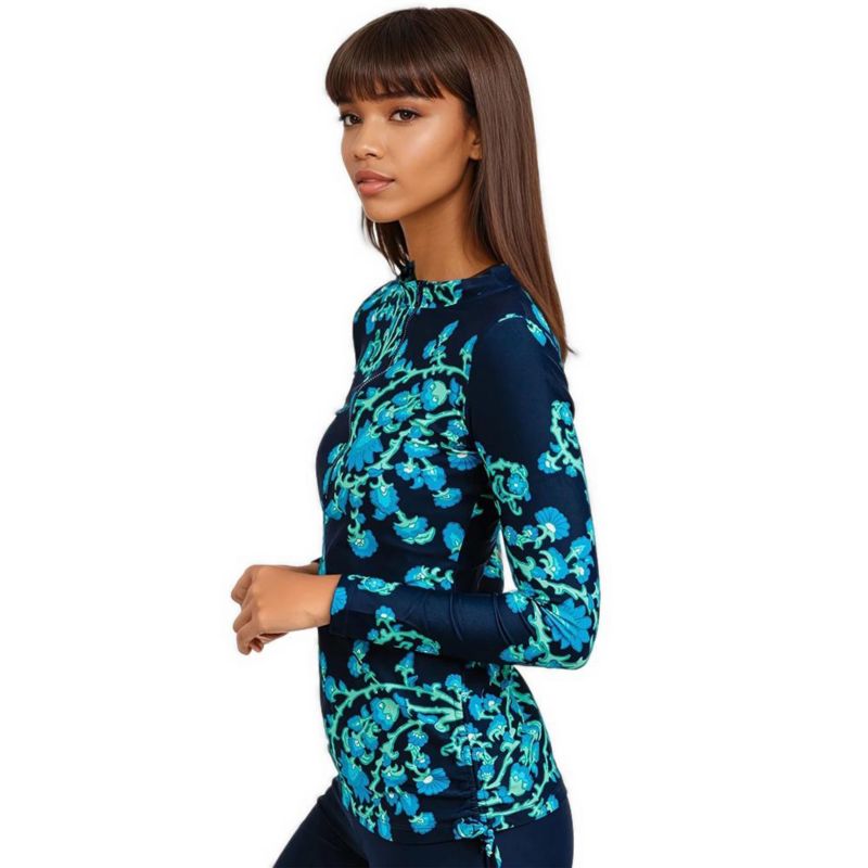 Women's Half-Zip Nora Swim Top