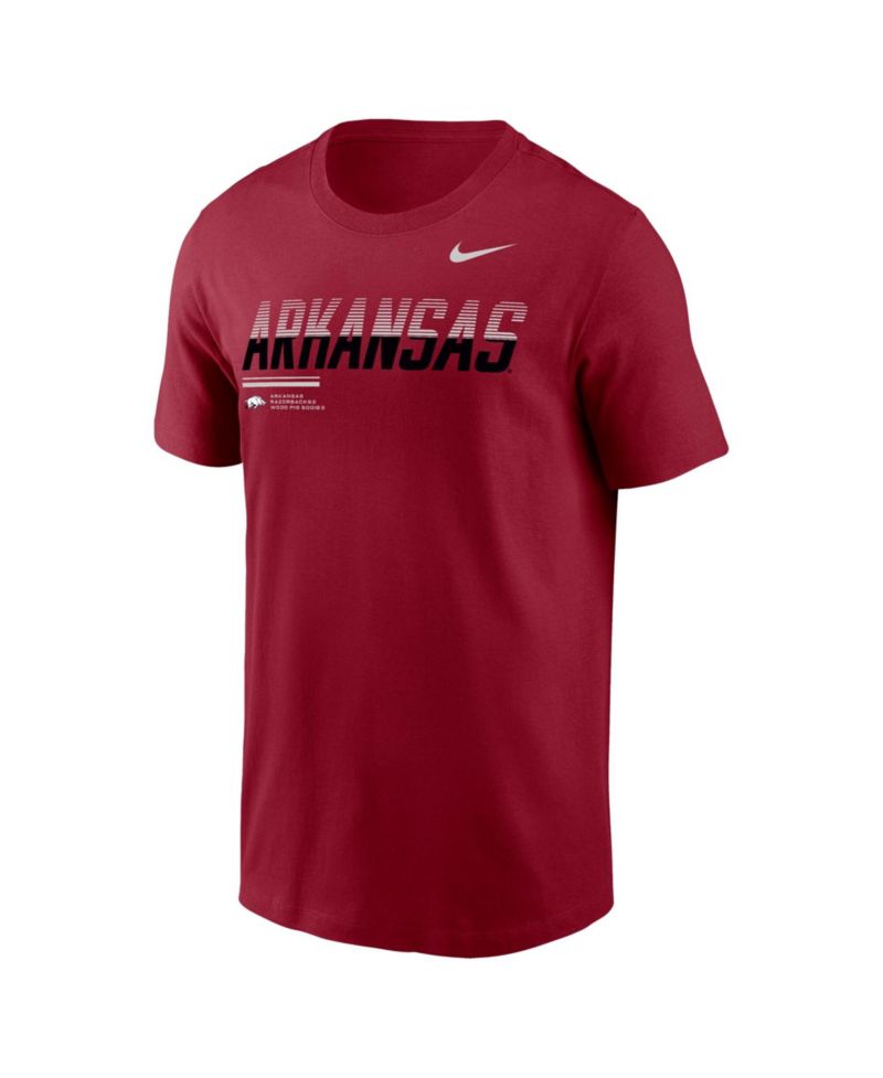 Men's Cardinal Arkansas Razorbacks 2026 Sideline Wordmark Legend Dri-FIT T-Shirt