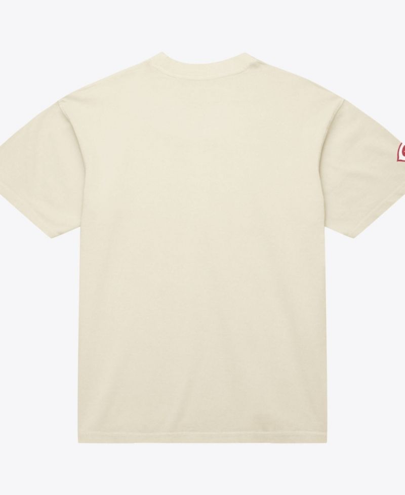 Women's Ken Griffey Jr. Cream Cincinnati Reds Cooperstown Name & Number Throwback T-Shirt