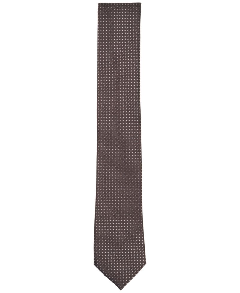 Men's Alaric Micro-Print Slim Tie