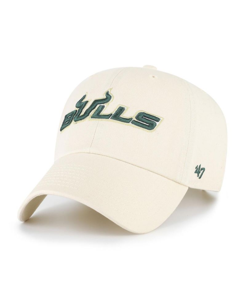 Men's Sand South Florida Bulls Clean Up Adjustable Hat