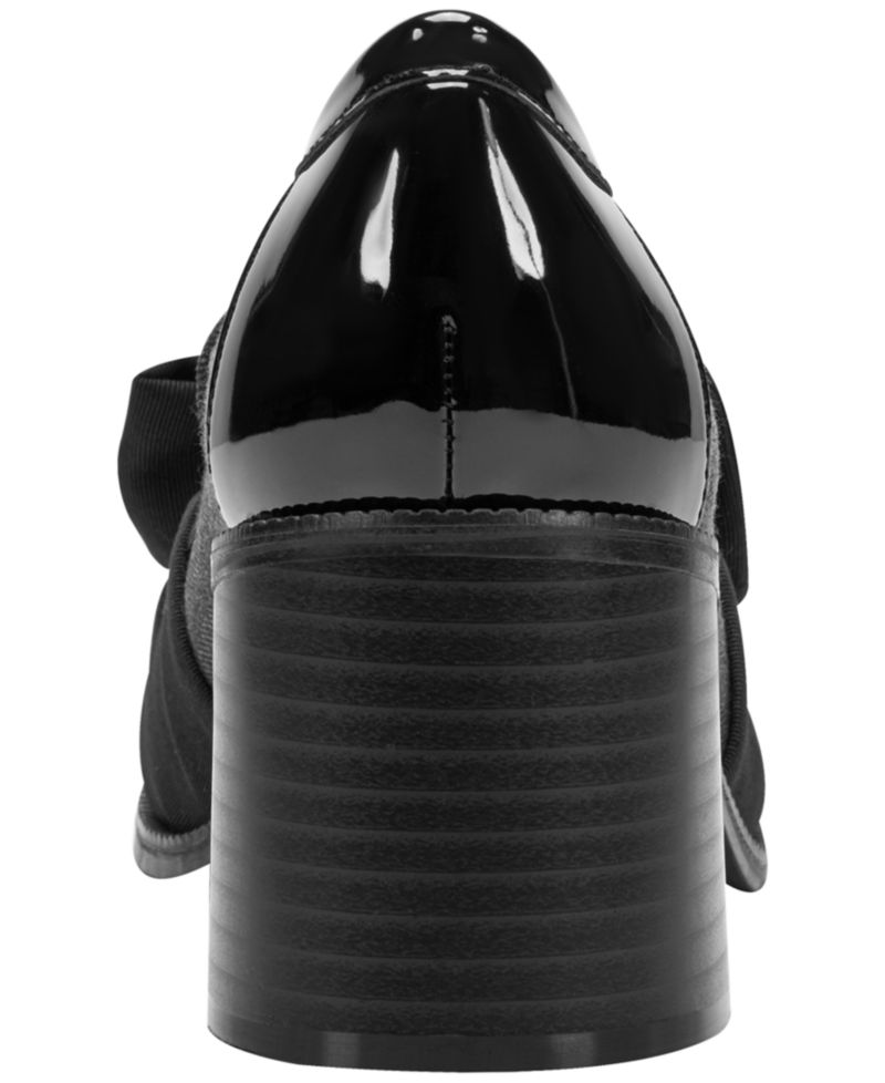 Women's Korrar Bow Block Heel Loafers