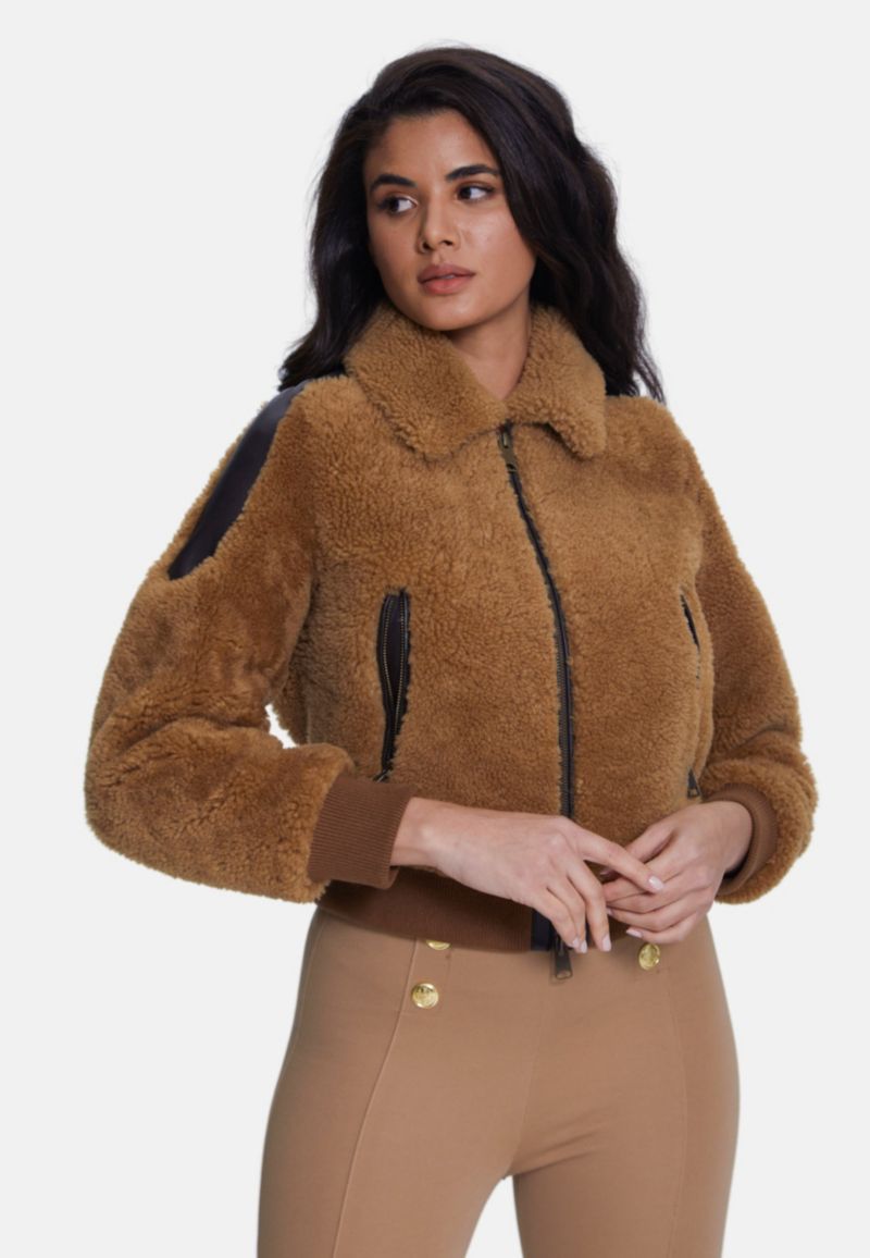 Women's Selina Sheepskin Teddy Jacket