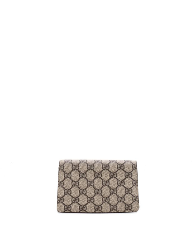 Super Mini Dionysus GG Coated Canvas Crossbody Bag
