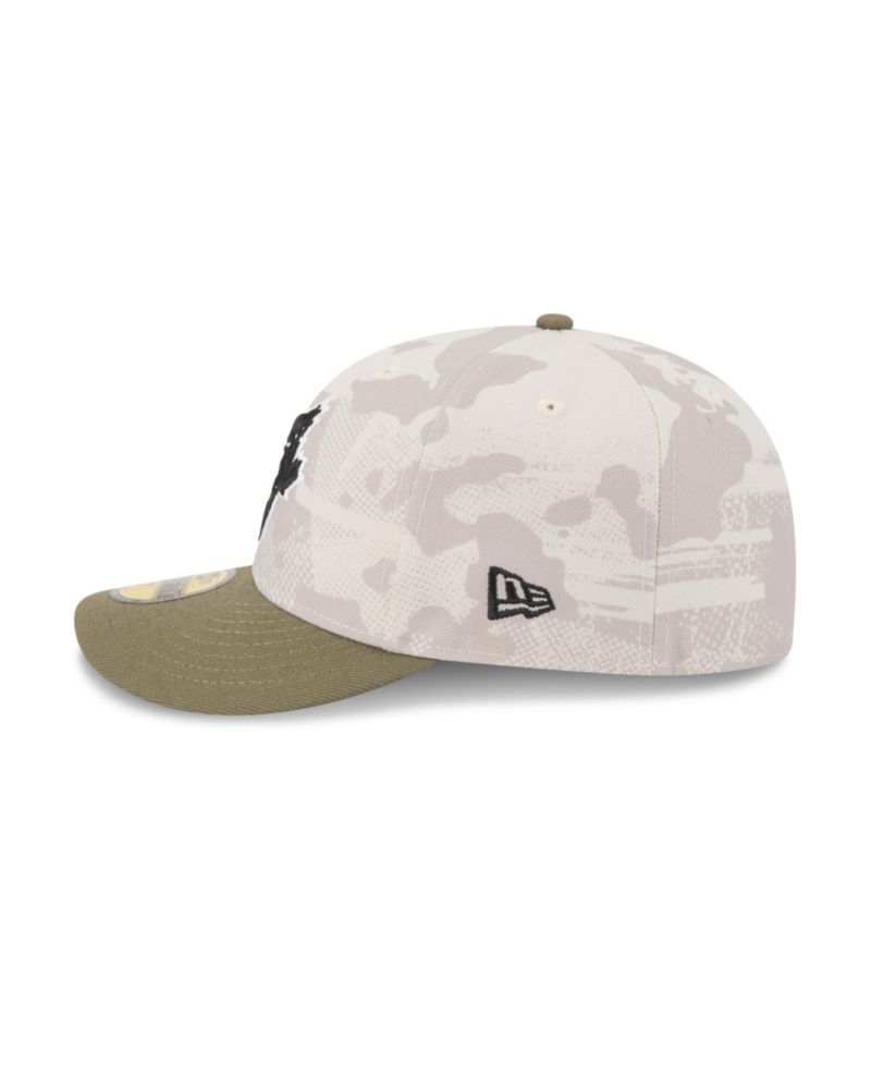Men's Light Beige/Olive Toronto Blue Jays 2025 Armed Forces Day 59FIFTY Fitted Hat