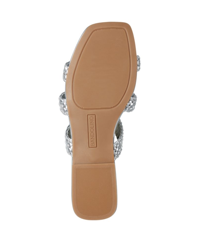 Women's Sumer Woven Caged Flat Slide Sandals