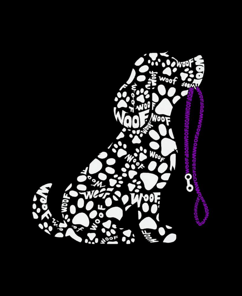Men's Woof and Paw Print Tank Top
