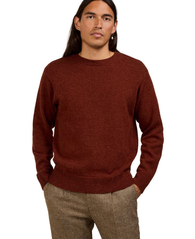 Men's Wool Crewneck Sweater
